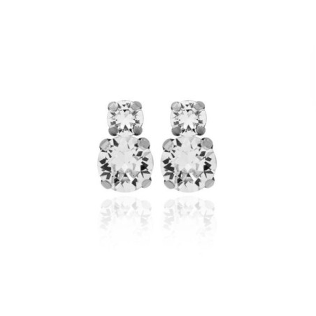 Pendientes en plata Victoria Cruz A3275-7T