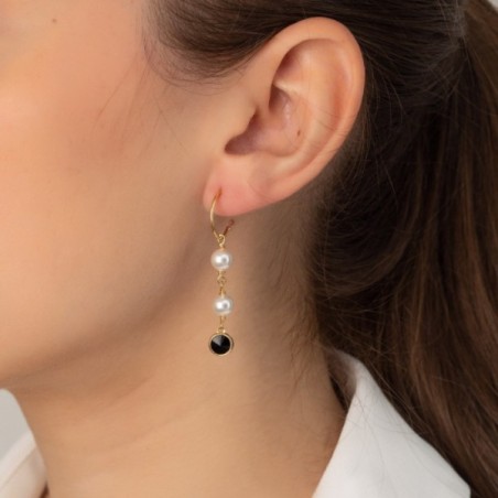 Pendientes largos Victoria Cruz A3637-16DT