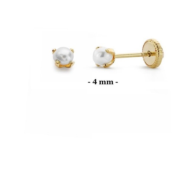 Pendientes bebé oro 18 kt a-15011 Pendientes bebé oro 18 kt a-15011