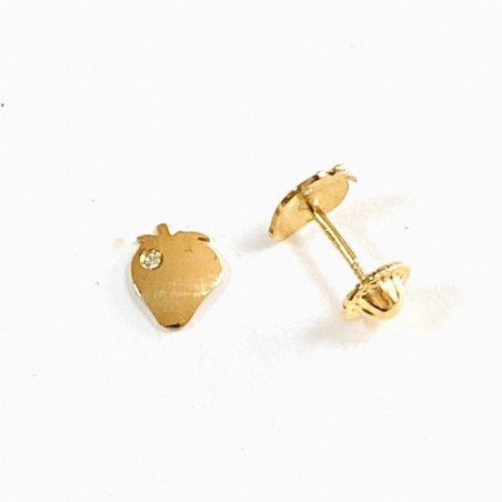 Pendientes bebé oro 18 kt a-15011