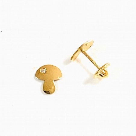 Pendientes bebé oro 18 kt a-15011