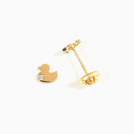 Baby earrings in gold 18kt PE03415