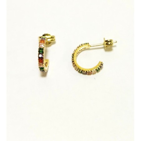 Small hoop in gold 18 kt A-4571