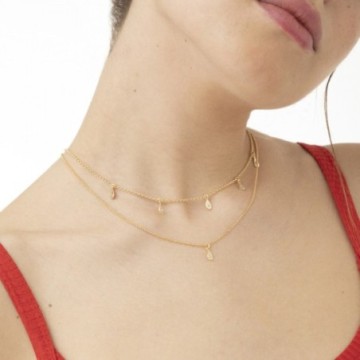 Necklace Victoria Cruz  A3943-07DG