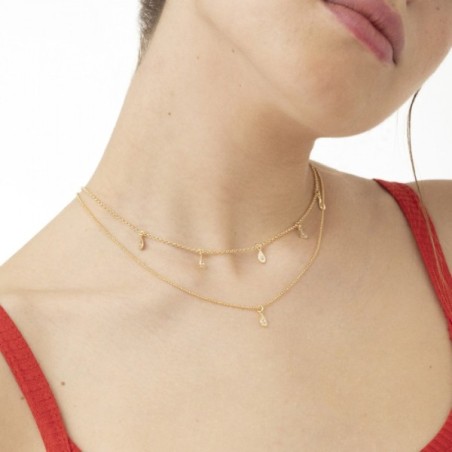 Necklace Victoria Cruz  A3943-07DG