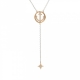Lineargent necklace 18253-pe