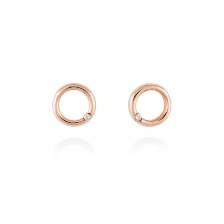 Small   earrings in gold 18kt