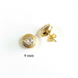 gold earrings PE03486