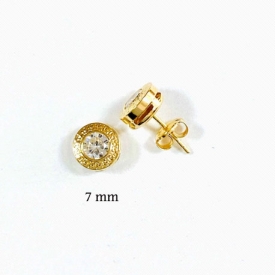 gold earrings PE03453