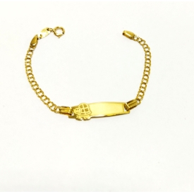 Just born baby gold bracelet ES00200