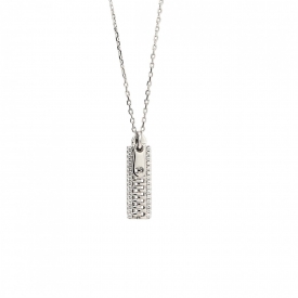 Lineargent necklace 17255-PE
