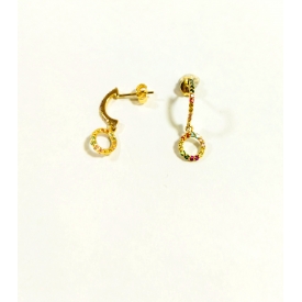 Long Gold earrings A-d-92