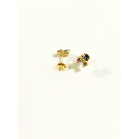 Small Gold earrings A-d-162