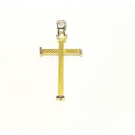 Cruz oro 18 kt CR-8535