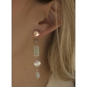 Long earrings lineargent 18436-A