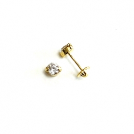 Baby earring in gold 18 kt  pe03581
