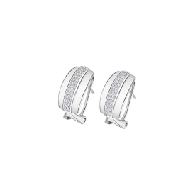 Lotus silver earrings lp3321-4/1