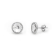 Silver earrings  Victoria Cruz A2791-07T
