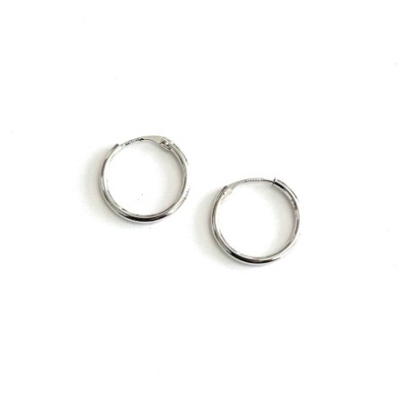 Pendientes de aro en oro18kt PE03557
