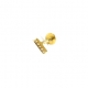 Ear piercing  in gold  PR00113
