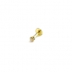 Ear piercing  in gold  PR00118