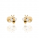 Baby 18kt gold  earrings A-209-273a