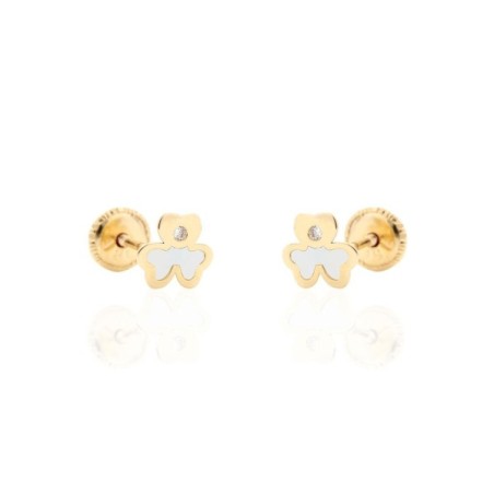 Pendiente bebe oro 18 kt PE03049