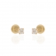 Baby earrings in gold 18kt 187-4-2a
