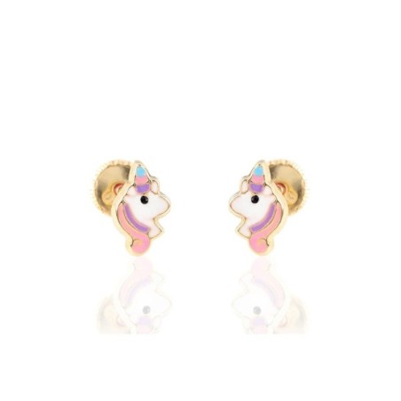 Pendientes bebé oro 18 kt  210-1157a