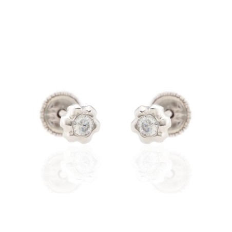 Baby earrings in gold 18kt 210-703-1a