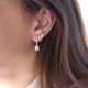 Silver Earrings Marina Garcia 90432PS