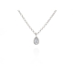 Silver necklace Marina Garcia 90781GB
