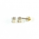 Baby gold earrings A-15232
