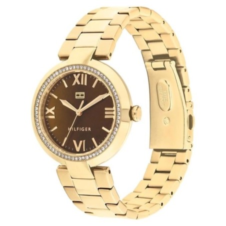 Reloj Tommy Hilfiger Alice Mujer Dorado y Marrón Analógico 1782631