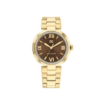 Reloj Tommy Hilfiger Alice Mujer Dorado y Marrón Analógico 1782631