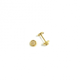 Baby gold earrings PE03303