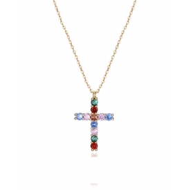 Viceroy cross necklace 13189C100-39