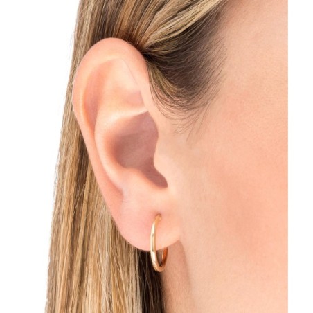 Gold plated  hoops F3290