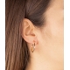 Hoop earrings vidal & vidal G3406a