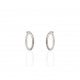 White Gold Hoops 167-238-16-1A