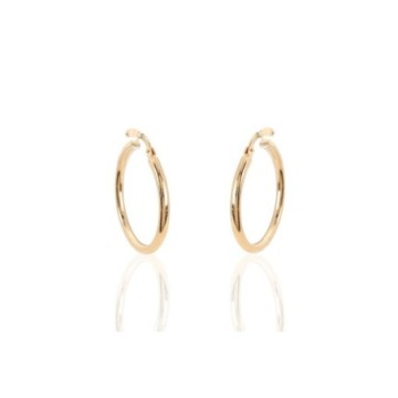 Pendientes de aro en oro18kt 512-8-20-24A