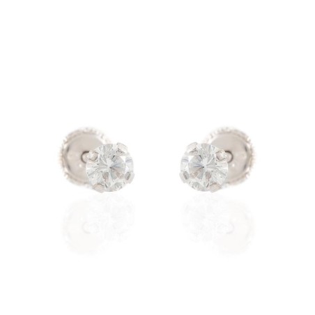 Baby earrings in gold 18kt 187-4-4-1A
