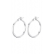 Hoops earrings lotus silver lp3277-4/1