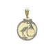 Baby 18 kt gold Medal M-4A-253
