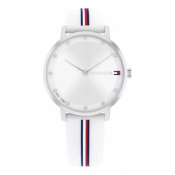 Reloj Tommy Hilfiger correa blanca silicona 1782735